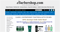 Desktop Screenshot of ebarbershop.com